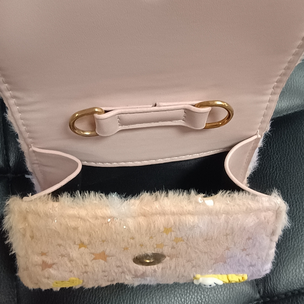 HOST PICK NWOT CINNAROLL Faux Fur Mini Purse - Picture 6 of 9